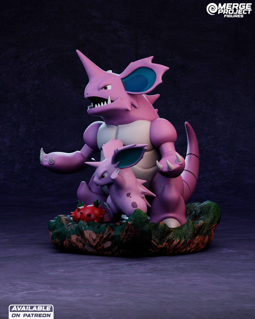 P站图纸印象馆 MPF 精灵宝可梦 尼多王 MPF 精灵宝可梦 尼多王