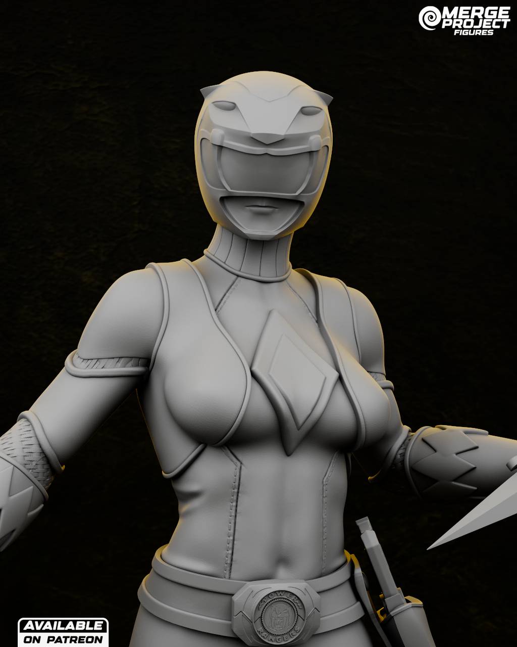 P站图纸印象馆 MPF 恐龙战队 剑齿虎连者 MPF 恐龙战队 剑齿虎连者