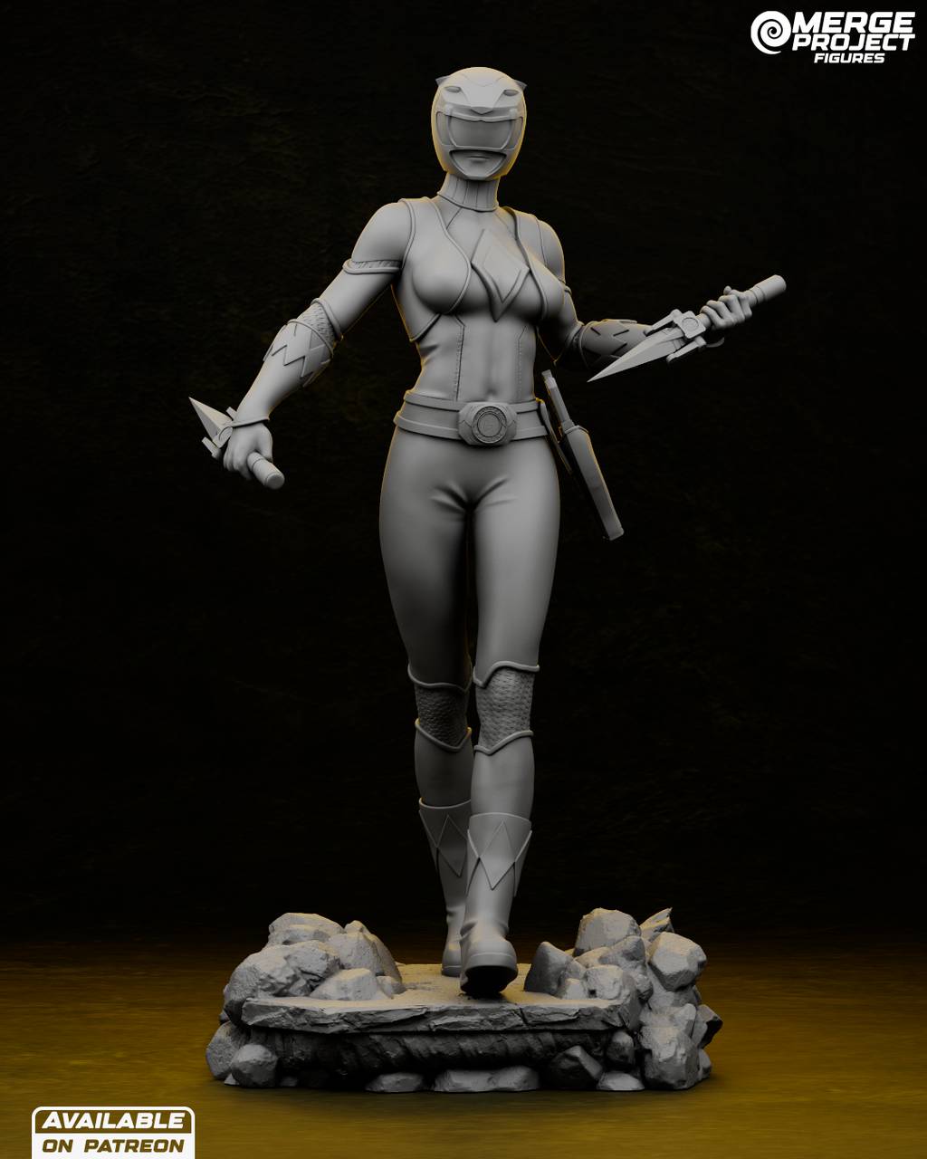 P站图纸印象馆 MPF 恐龙战队 剑齿虎连者 MPF 恐龙战队 剑齿虎连者