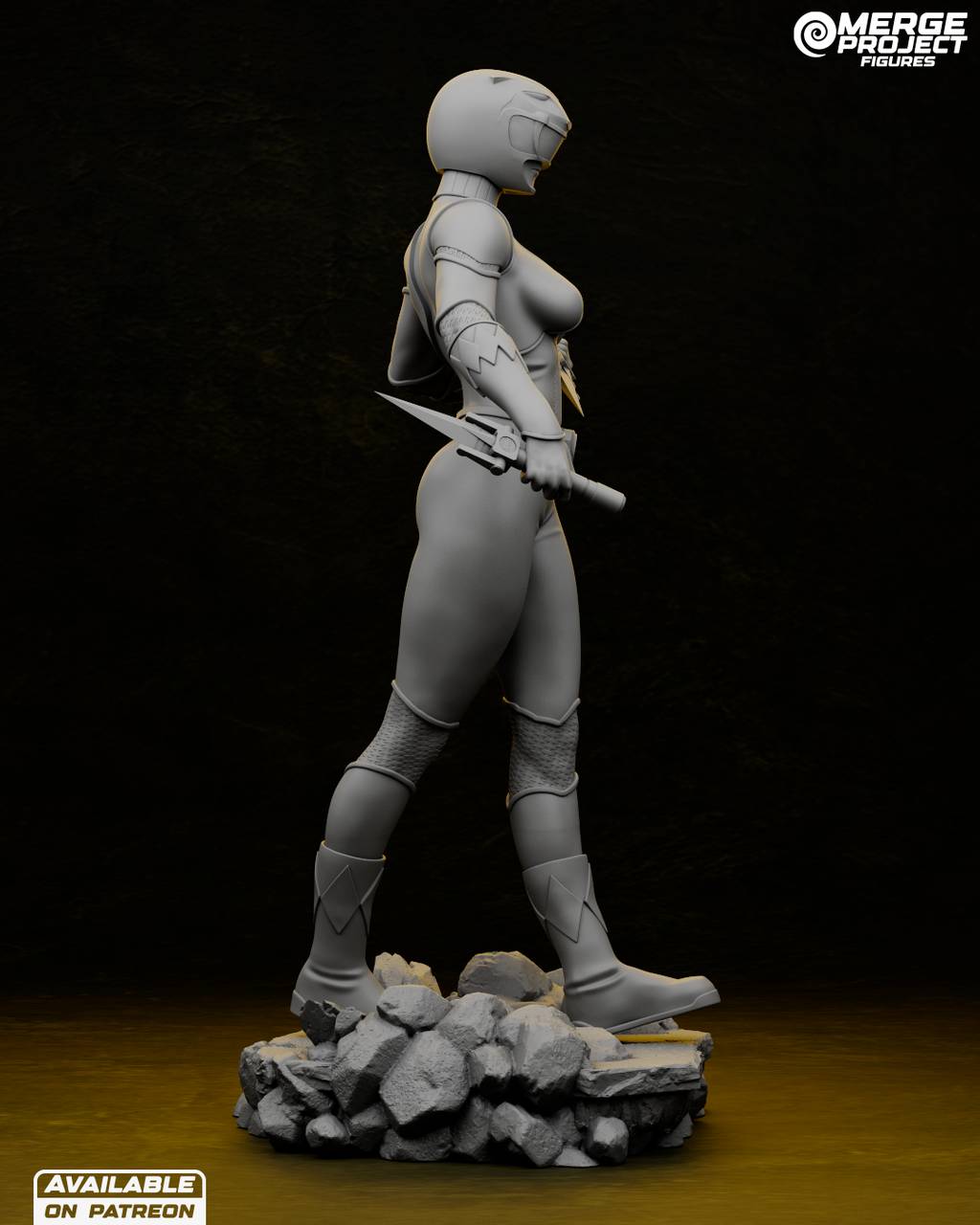 P站图纸印象馆 MPF 恐龙战队 剑齿虎连者 MPF 恐龙战队 剑齿虎连者