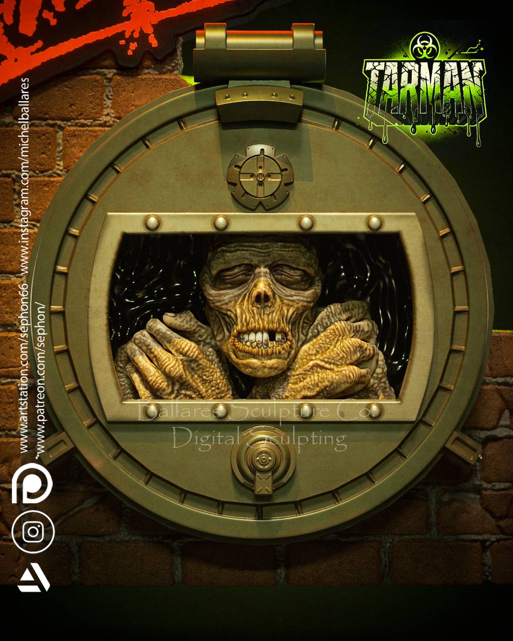 P站图纸印象馆 Geek MB 焦油丧尸 塔曼 Geek MB 焦油丧尸 塔曼