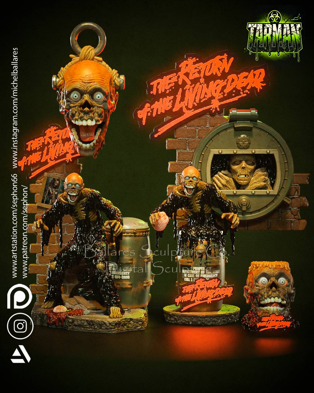 P站图纸印象馆 Geek MB 焦油丧尸 塔曼 Geek MB 焦油丧尸 塔曼