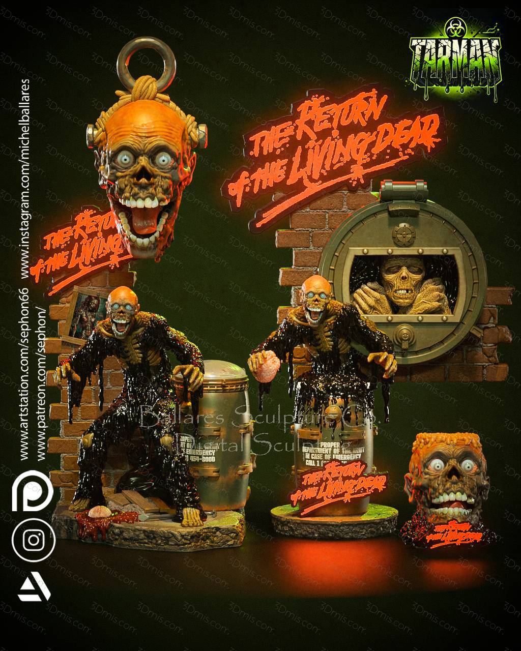 P站图纸印象馆 Geek MB 焦油丧尸 塔曼 Geek MB 焦油丧尸 塔曼