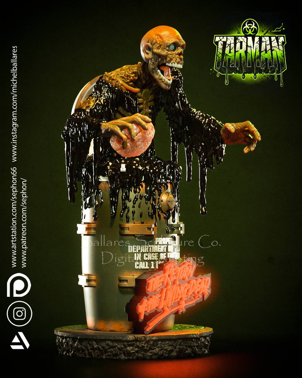 P站图纸印象馆 Geek MB 焦油丧尸 塔曼 Geek MB 焦油丧尸 塔曼