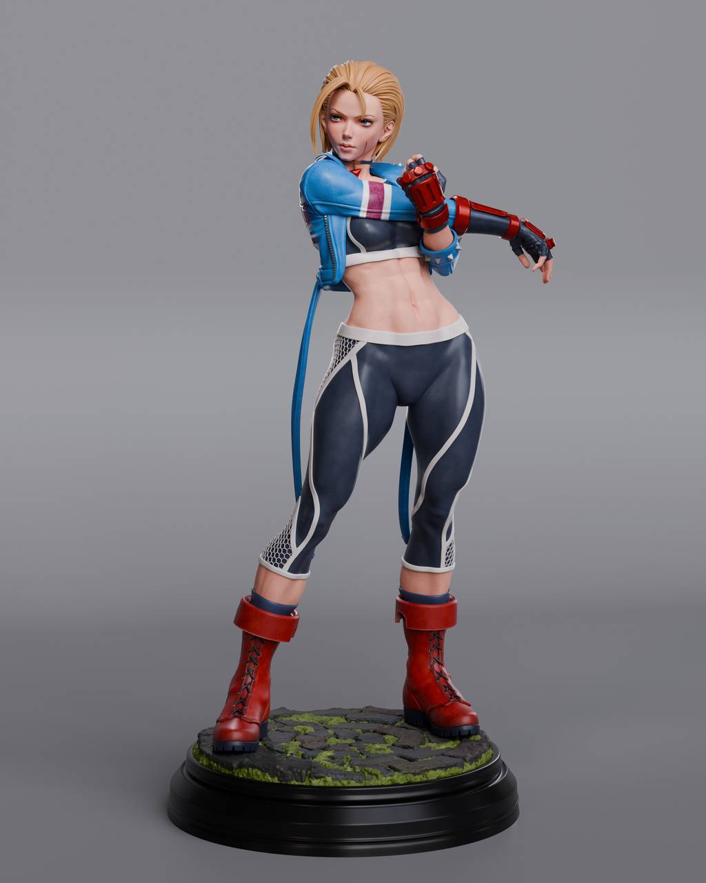 P站图纸印象馆 ABE3D 街头霸王 嘉米·怀特 ABE3D 街头霸王 嘉米·怀特