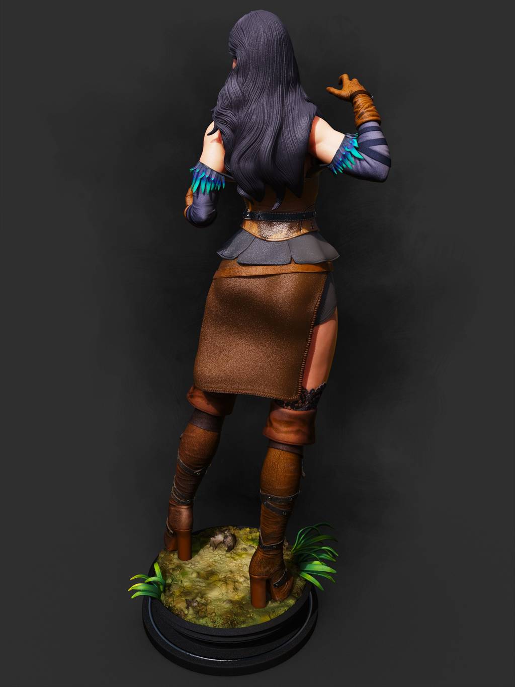 P站图纸印象馆 ABE3D 巫师 叶奈法 ABE3D 巫师 叶奈法