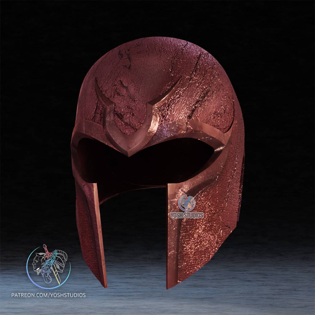 P站图纸印象馆 Yosh 漫威 万磁王面具 Yosh 漫威 万磁王面具