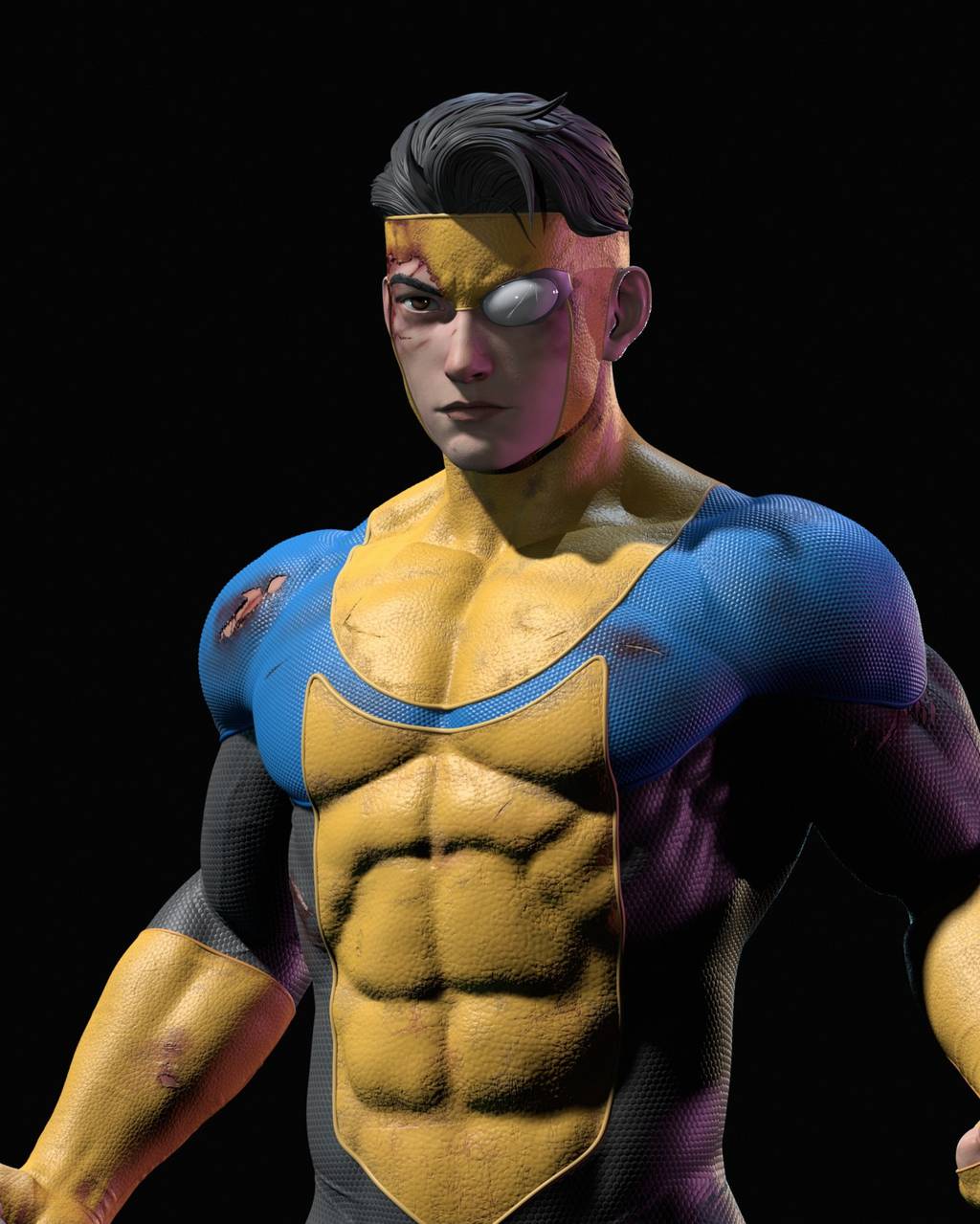 P站图纸印象馆 无敌少侠 马库斯·塞巴斯蒂安·格雷森 无敌少侠 马库斯·塞巴斯蒂安·格雷森