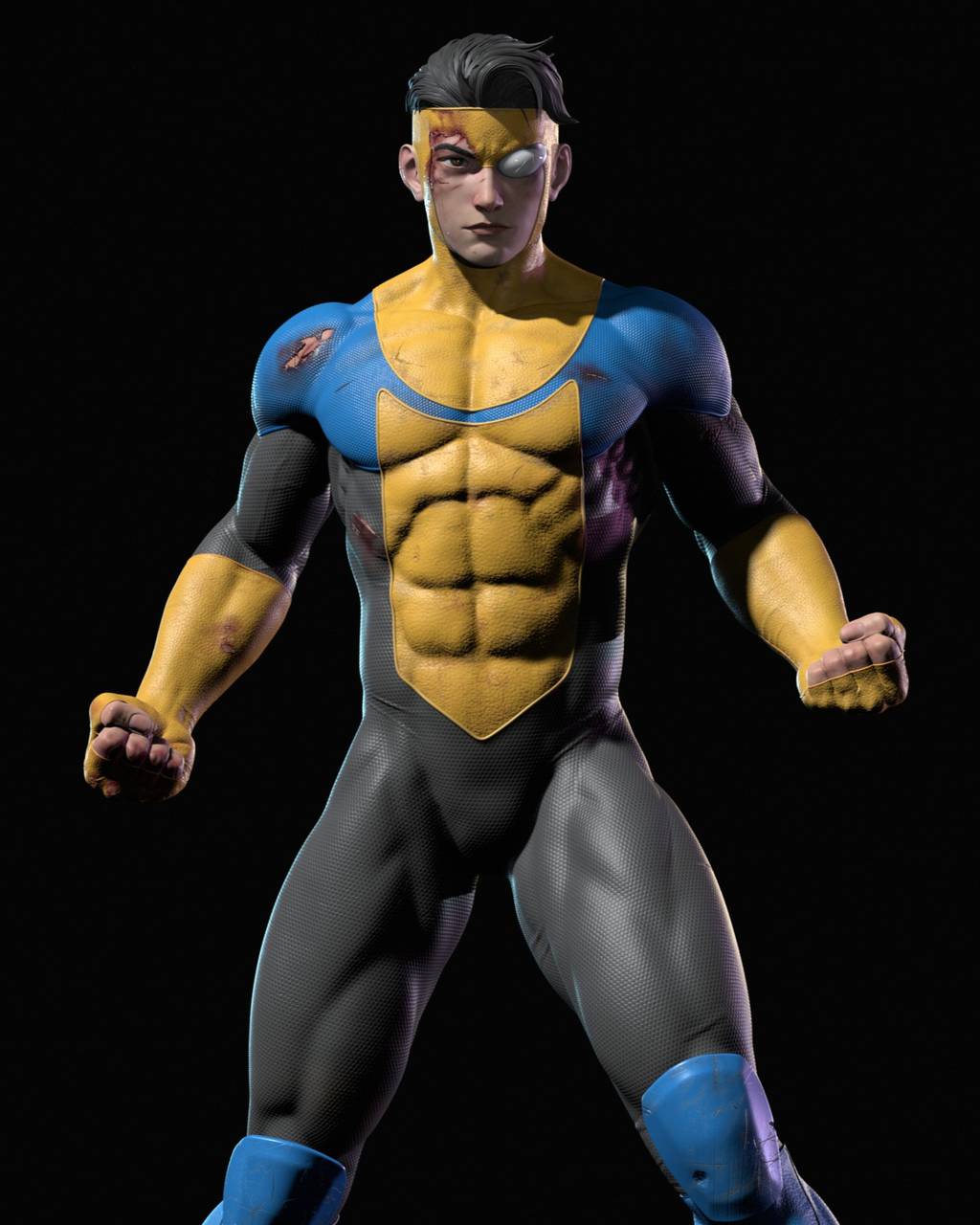 P站图纸印象馆 无敌少侠 马库斯·塞巴斯蒂安·格雷森 无敌少侠 马库斯·塞巴斯蒂安·格雷森