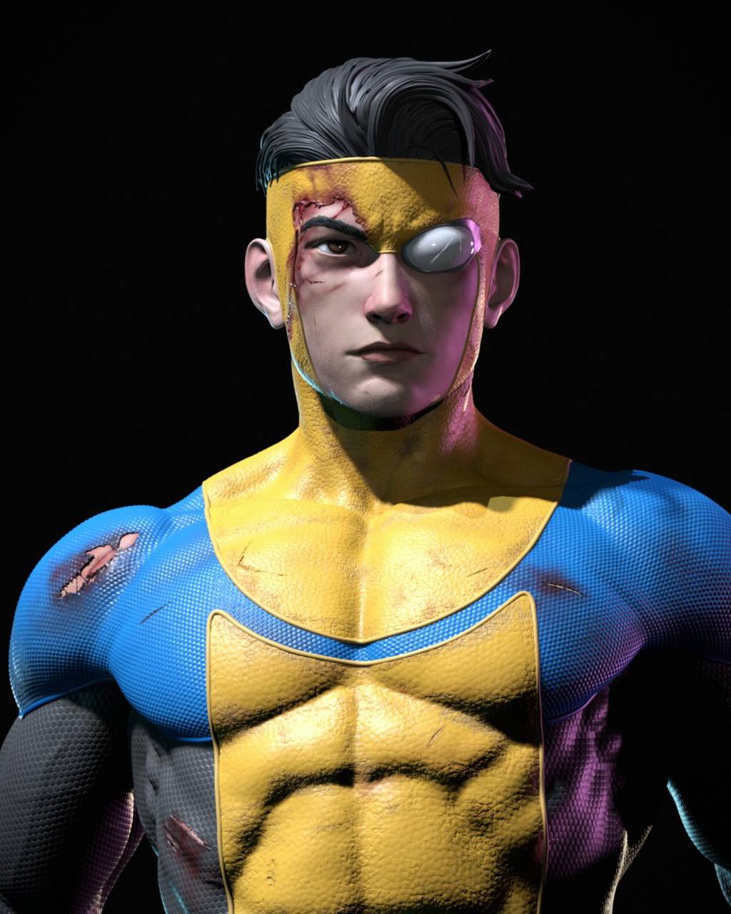 P站图纸印象馆 无敌少侠 马库斯·塞巴斯蒂安·格雷森 无敌少侠 马库斯·塞巴斯蒂安·格雷森