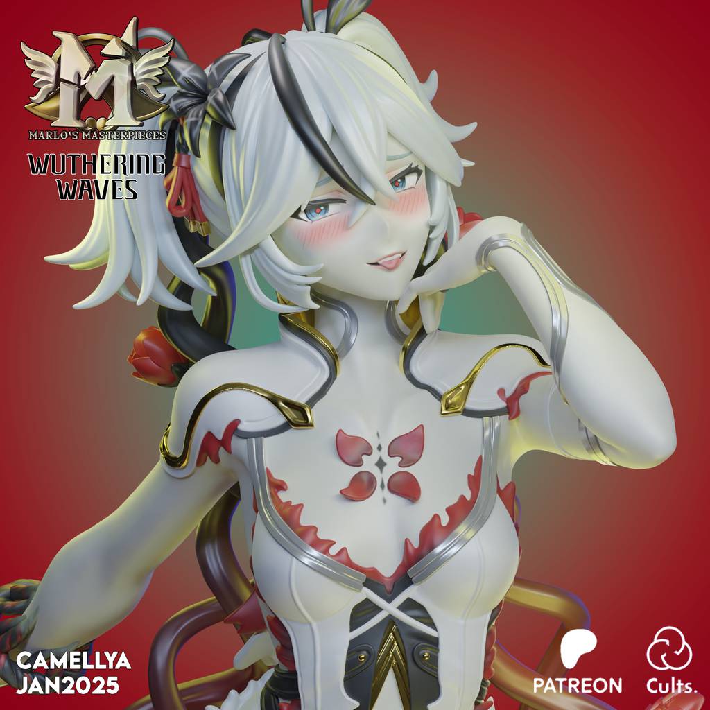 P站图纸印象馆 鸣潮 椿 鸣潮 椿