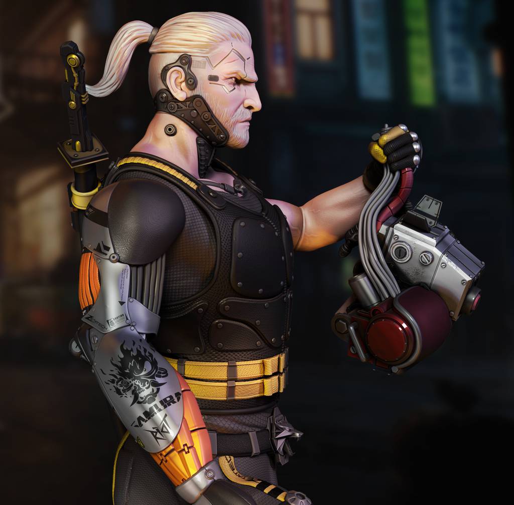 P站图纸印象馆 巫师 杰洛特 巫师 杰洛特