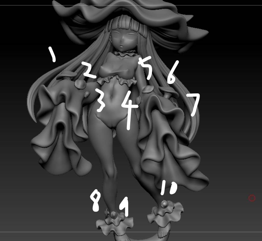 P站图纸印象馆 龙与地下城 蕈人 龙与地下城 蕈人