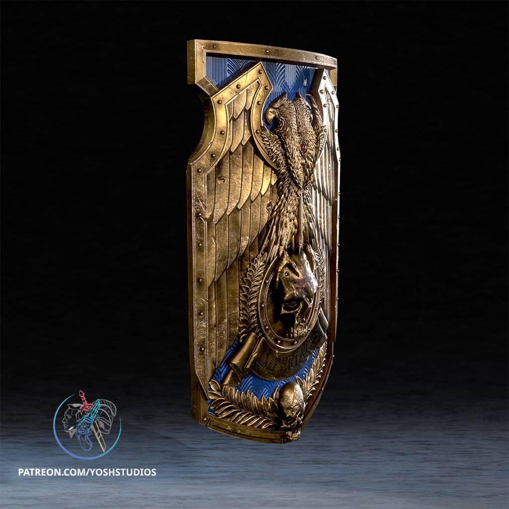 P站图纸印象馆 Yosh 战锤40k 虚空盾 Yosh 战锤40k 虚空盾