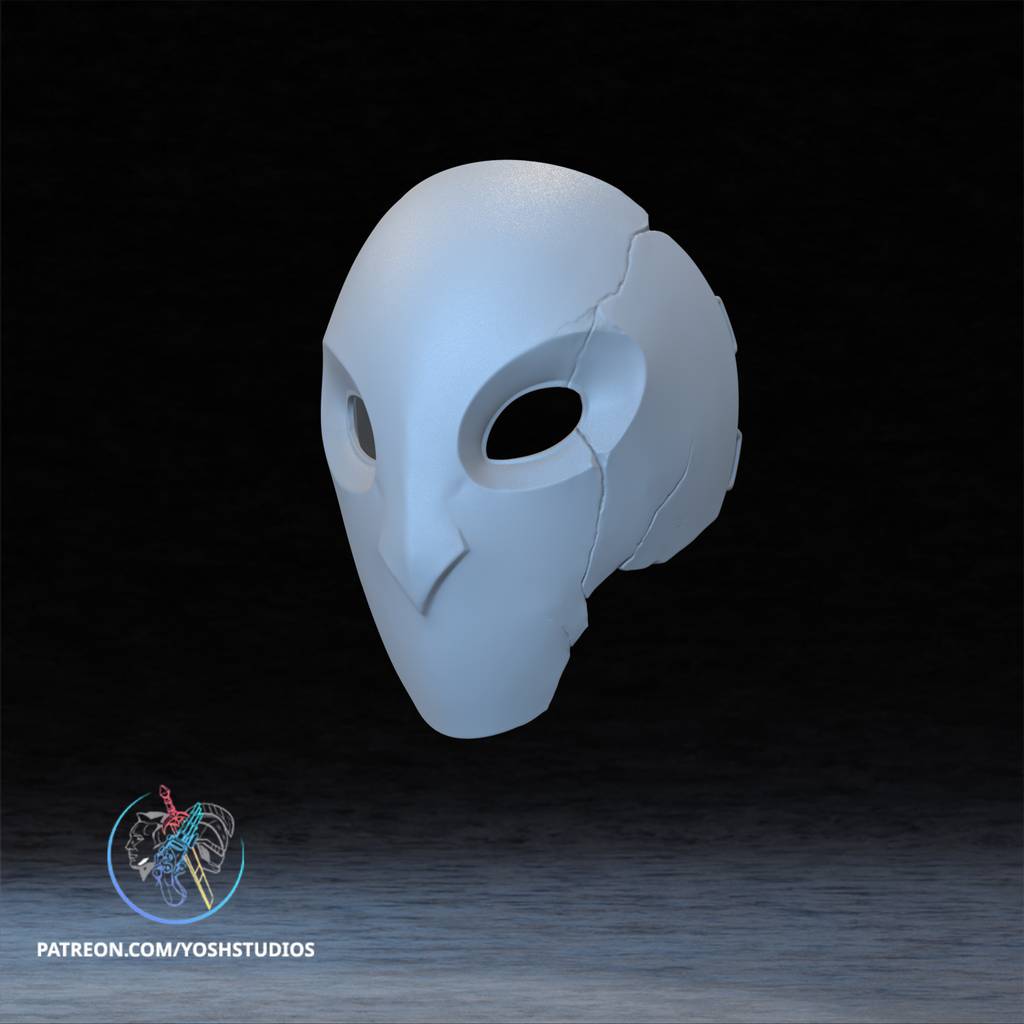 P站图纸印象馆 Yosh 猫头鹰万圣节面具 Yosh 猫头鹰万圣节面具