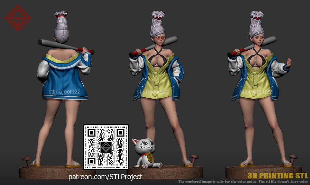 P站图纸印象馆 STL Project 当哒当 绫濑星子 STL Project 当哒当 绫濑星子