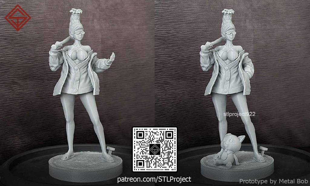 P站图纸印象馆 STL Project 当哒当 绫濑星子 STL Project 当哒当 绫濑星子