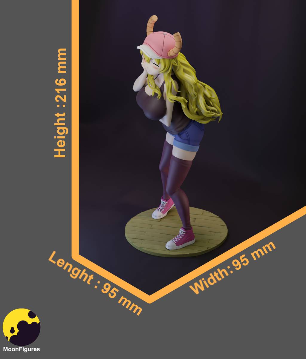 P站图纸印象馆 Moon Figures 小林家的龙女仆 托尔 Moon Figures 小林家的龙女仆 托尔