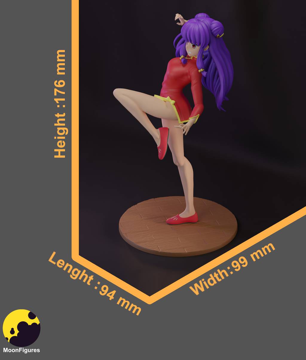 P站图纸印象馆 Moon Figures 乱马 珊撲 Moon Figures 乱马 珊撲