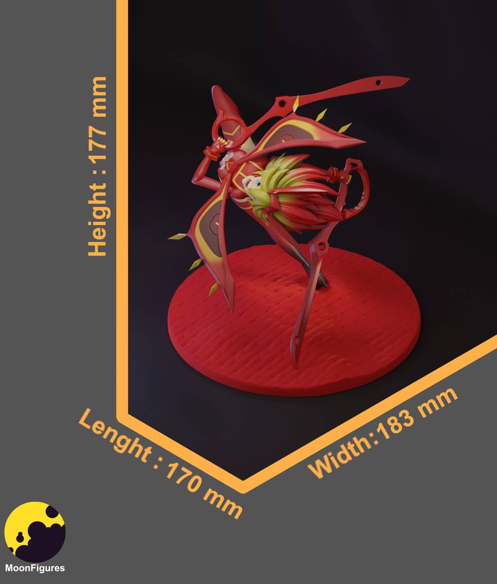 P站图纸印象馆 Moon Figures 斩服少女 缠流子 Moon Figures 斩服少女 缠流子