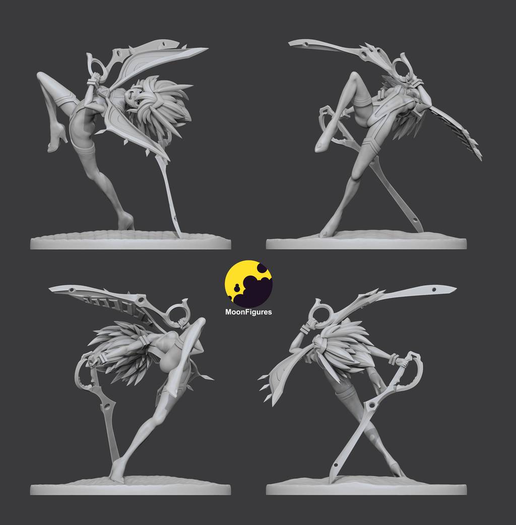 P站图纸印象馆 Moon Figures 斩服少女 缠流子 Moon Figures 斩服少女 缠流子