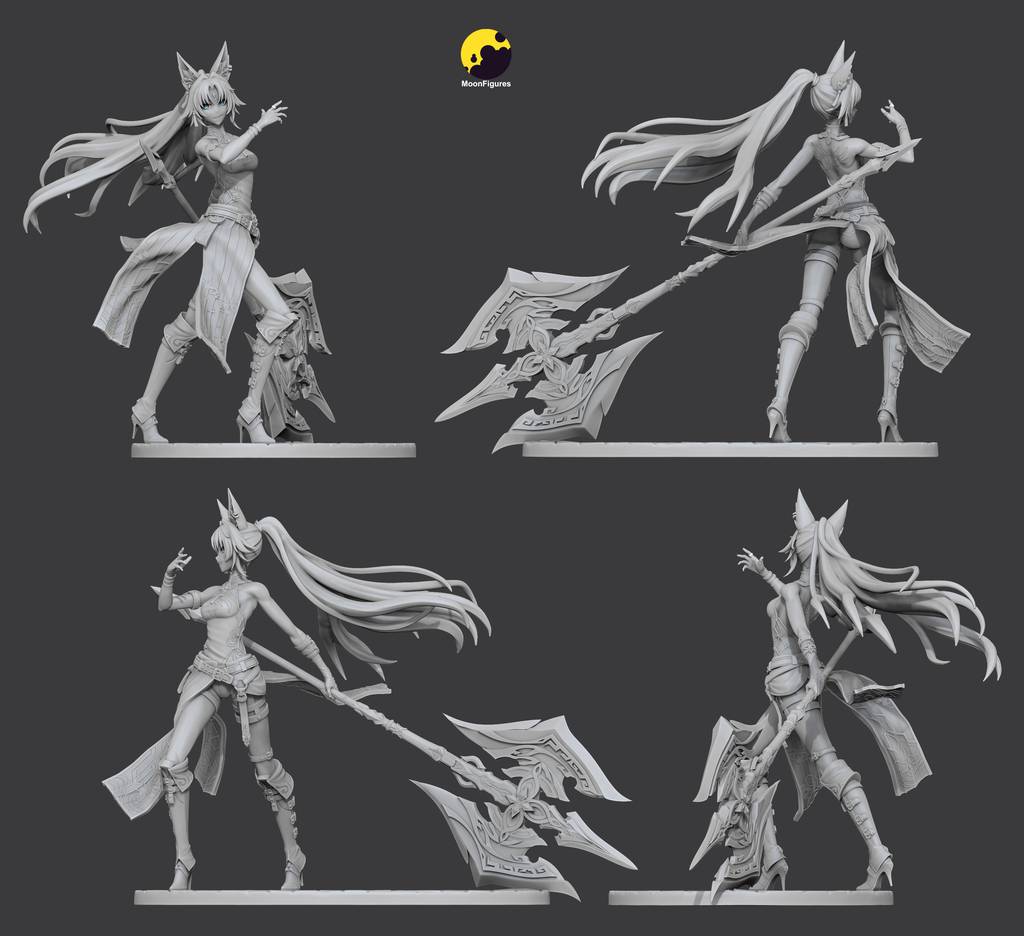 P站图纸印象馆 Moon Figures 崩坏:星穹铁道 飞霄 Moon Figures 崩坏:星穹铁道 飞霄