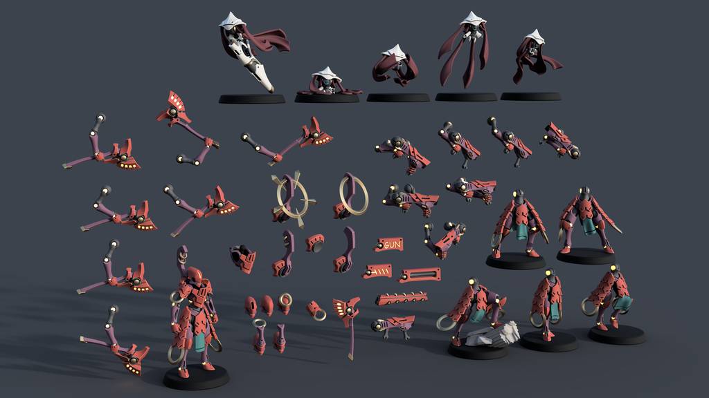 P站图纸印象馆 PiperMakes 2024年8月图纸包 PiperMakes 2024年8月图纸包