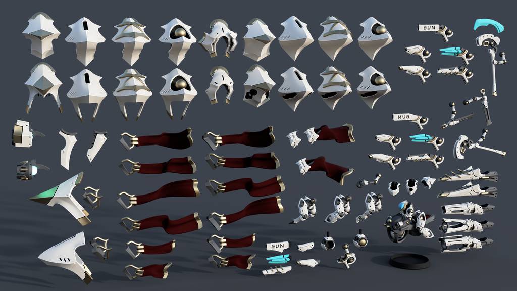 P站图纸印象馆 PiperMakes 2023年12月图纸包 PiperMakes 2023年12月图纸包