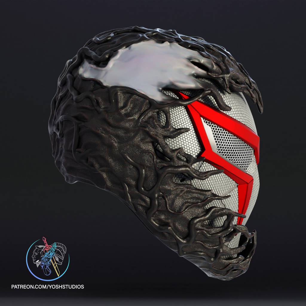 P站图纸印象馆 Yosh 漫威 毒液蜘蛛侠 Yosh 漫威 毒液蜘蛛侠