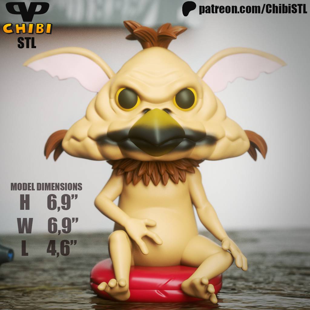 P站图纸印象馆 Chibi STL 星球大战 萨拉舍斯·克拉姆 Chibi STL 星球大战 萨拉舍斯·克拉姆