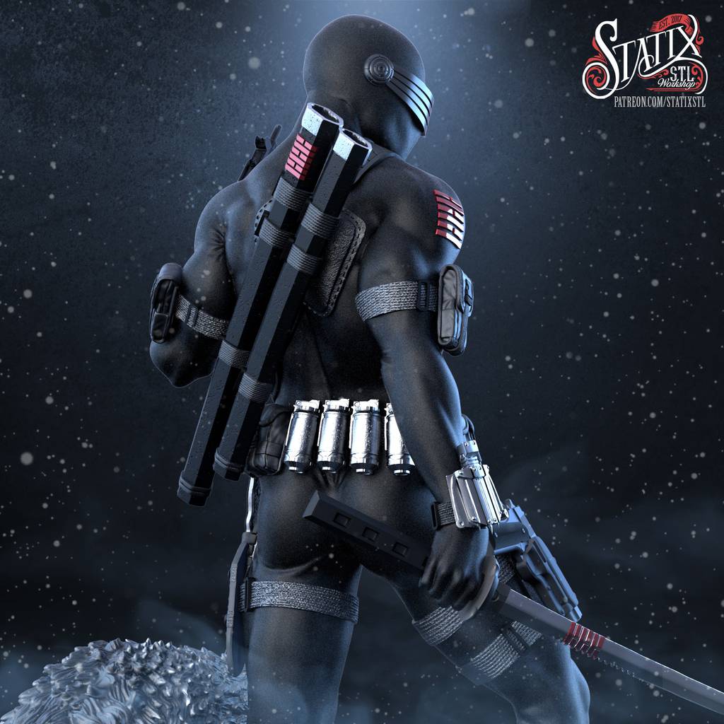 P站图纸印象馆 STATIX 特种部队 蛇眼 STATIX 特种部队 蛇眼