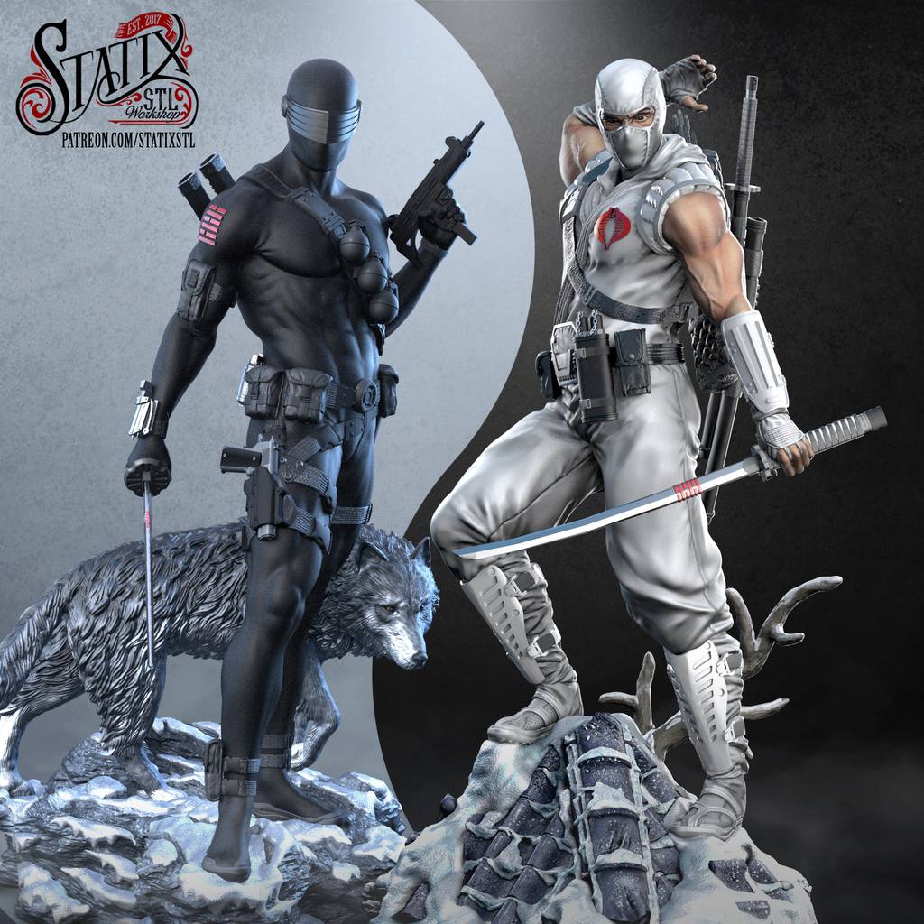 P站图纸印象馆 STATIX 特种部队 白幽灵 STATIX 特种部队 白幽灵