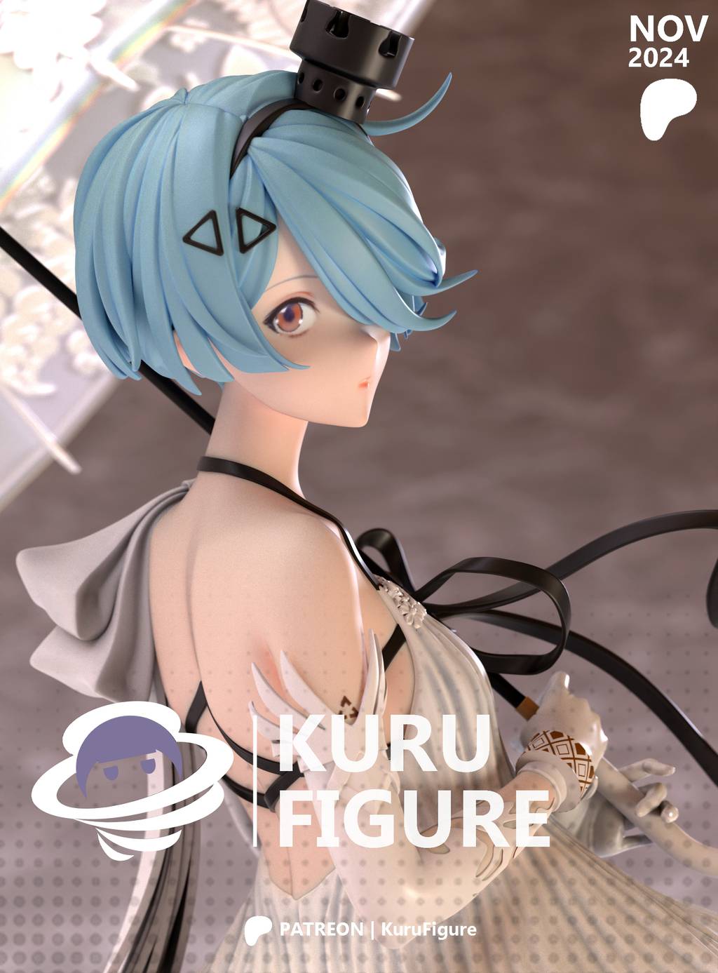 P站图纸印象馆 Kuru Figure 少女前线 Zas M21 Kuru Figure 少女前线 Zas M21