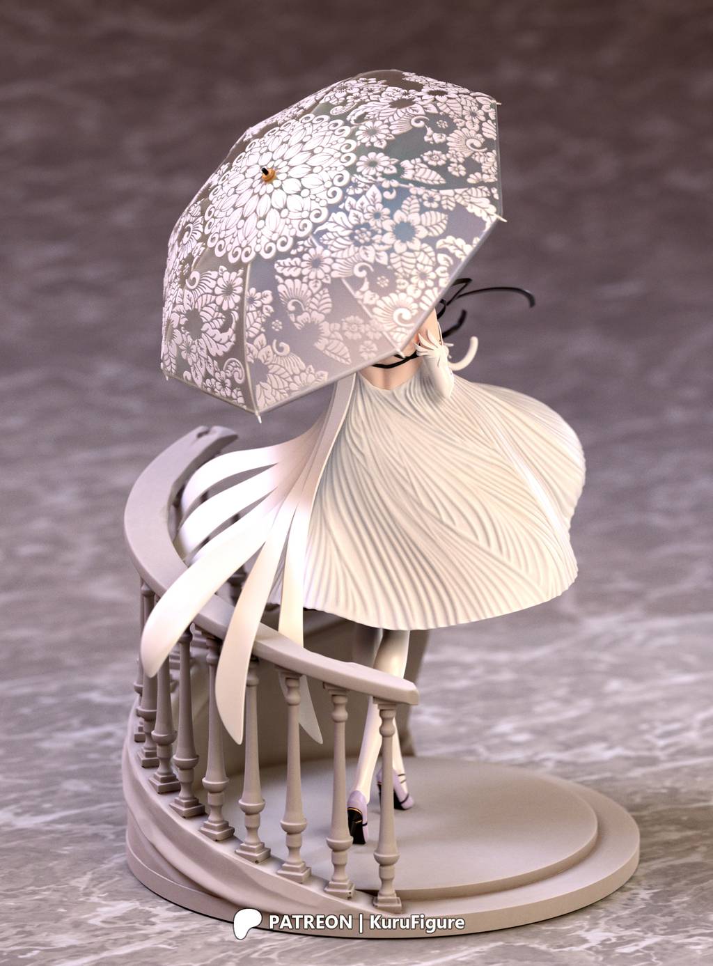 P站图纸印象馆 Kuru Figure 少女前线 Zas M21 Kuru Figure 少女前线 Zas M21