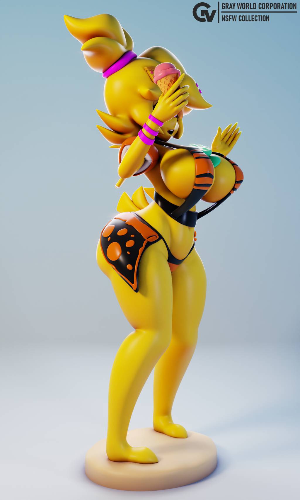 P站图纸印象馆 GrayWorld 玩具熊同人 GrayWorld 玩具熊同人