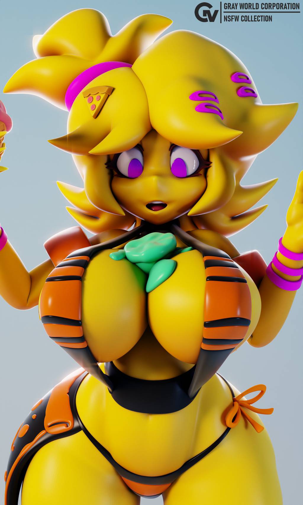 P站图纸印象馆 GrayWorld 玩具熊同人 GrayWorld 玩具熊同人