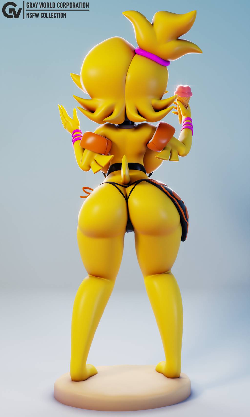 P站图纸印象馆 GrayWorld 玩具熊同人 GrayWorld 玩具熊同人