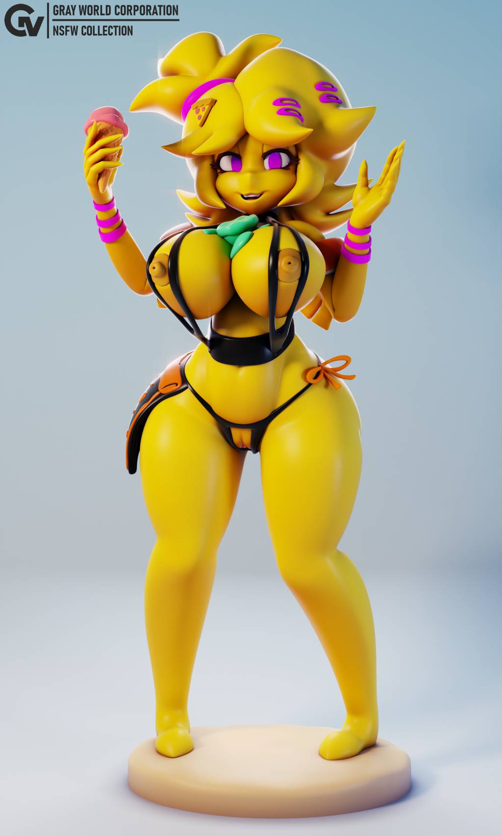 P站图纸印象馆 GrayWorld 玩具熊同人 GrayWorld 玩具熊同人