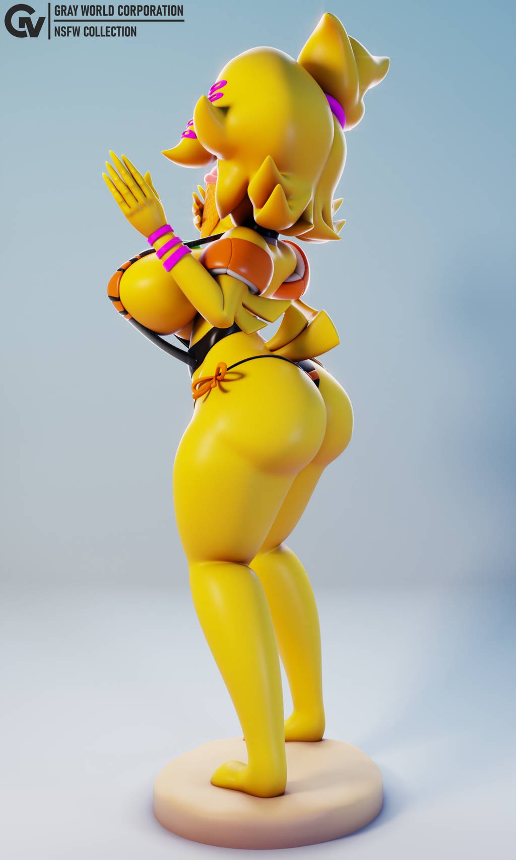 P站图纸印象馆 GrayWorld 玩具熊同人 GrayWorld 玩具熊同人