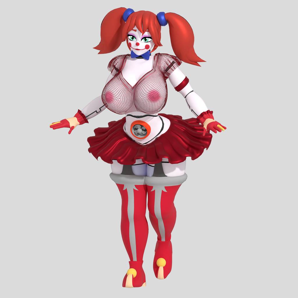 P站图纸印象馆 玩具熊的五夜后宫 马戏团宝贝 玩具熊的五夜后宫 马戏团宝贝