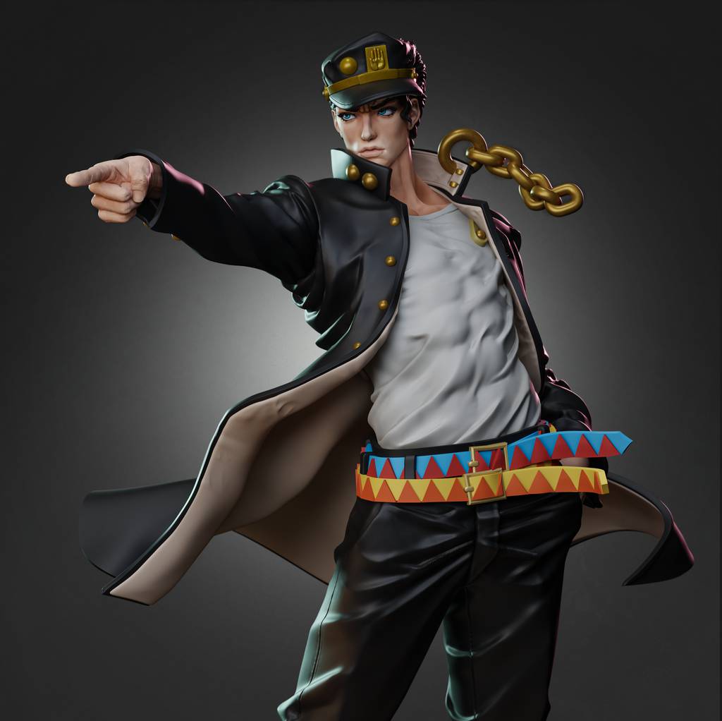 P站图纸印象馆 Tenshi Figures JOJO的奇妙冒险 空条承太郎 Tenshi Figures JOJO的奇妙冒险 空条承太郎