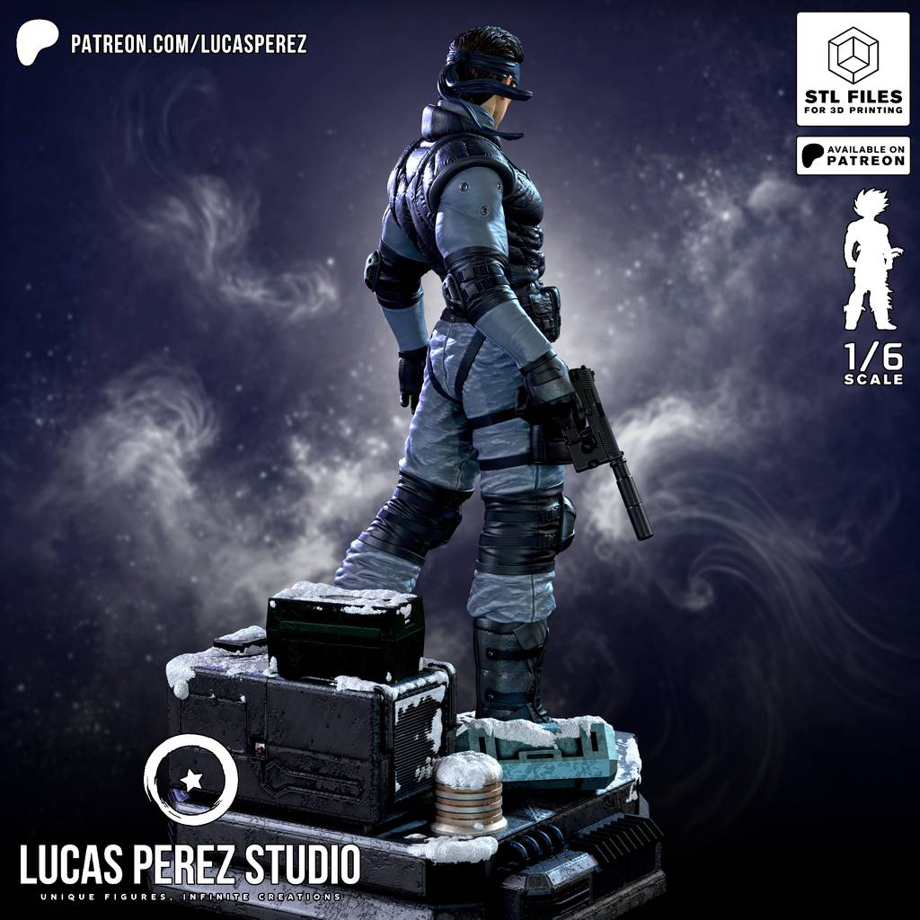 P站图纸印象馆 Lucas Perez 合金装备 索利德·斯内克 Lucas Perez 合金装备 索利德·斯内克