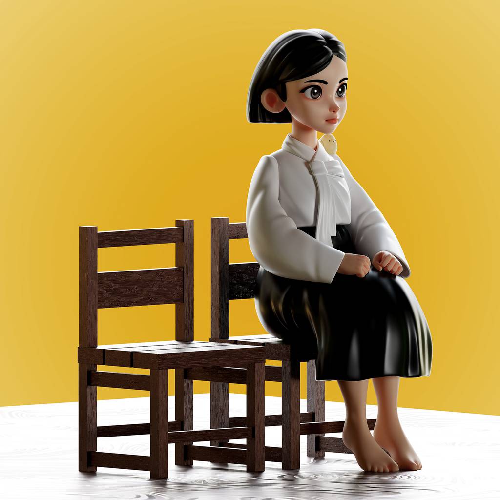 P站图纸印象馆 慰安妇阵亡将士纪念日女孩雕像 慰安妇阵亡将士纪念日女孩雕像