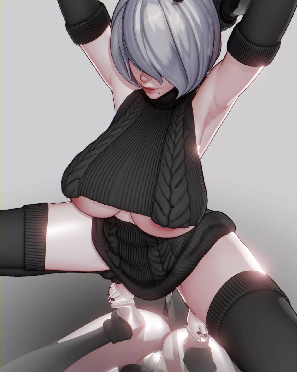 P站图纸印象馆 尼尔:机械纪元 尤尔哈2B 尼尔:机械纪元 尤尔哈2B