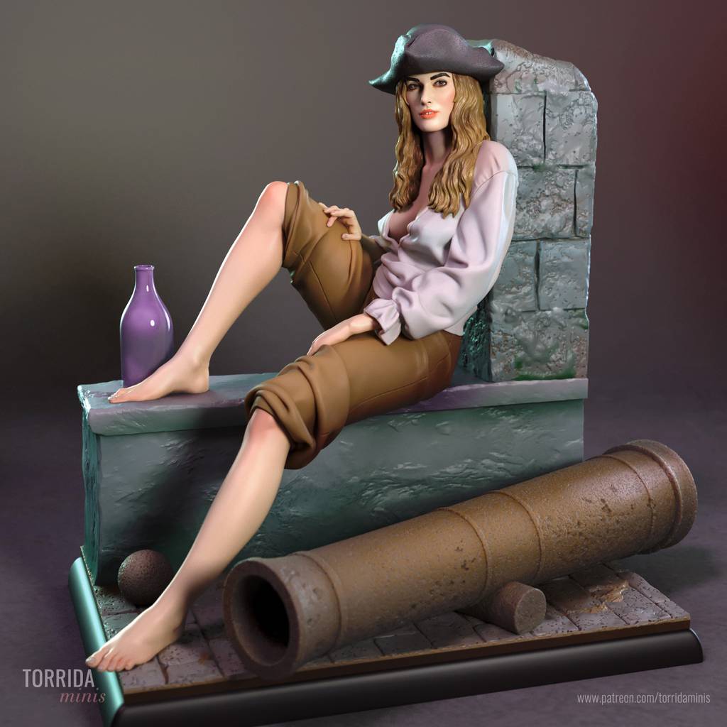 P站图纸印象馆 Torrida 加勒比海盗 伊丽莎白·斯旺 Torrida 加勒比海盗 伊丽莎白·斯旺