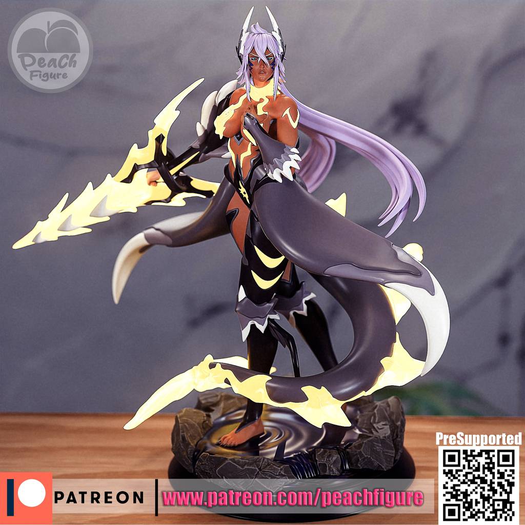 P站图纸印象馆 Peach Figure 死神 蒂雅‧赫丽贝儿 Peach Figure 死神 蒂雅‧赫丽贝儿