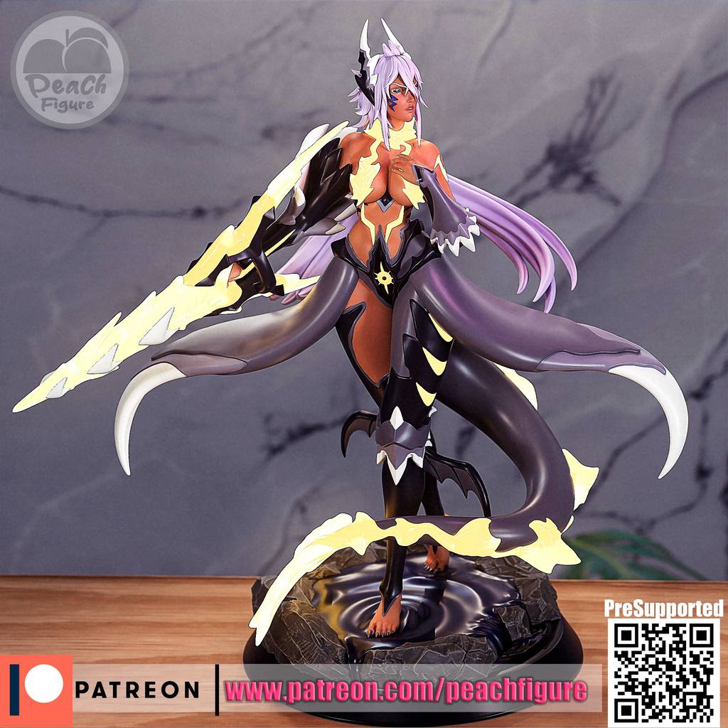 P站图纸印象馆 Peach Figure 死神 蒂雅‧赫丽贝儿 Peach Figure 死神 蒂雅‧赫丽贝儿