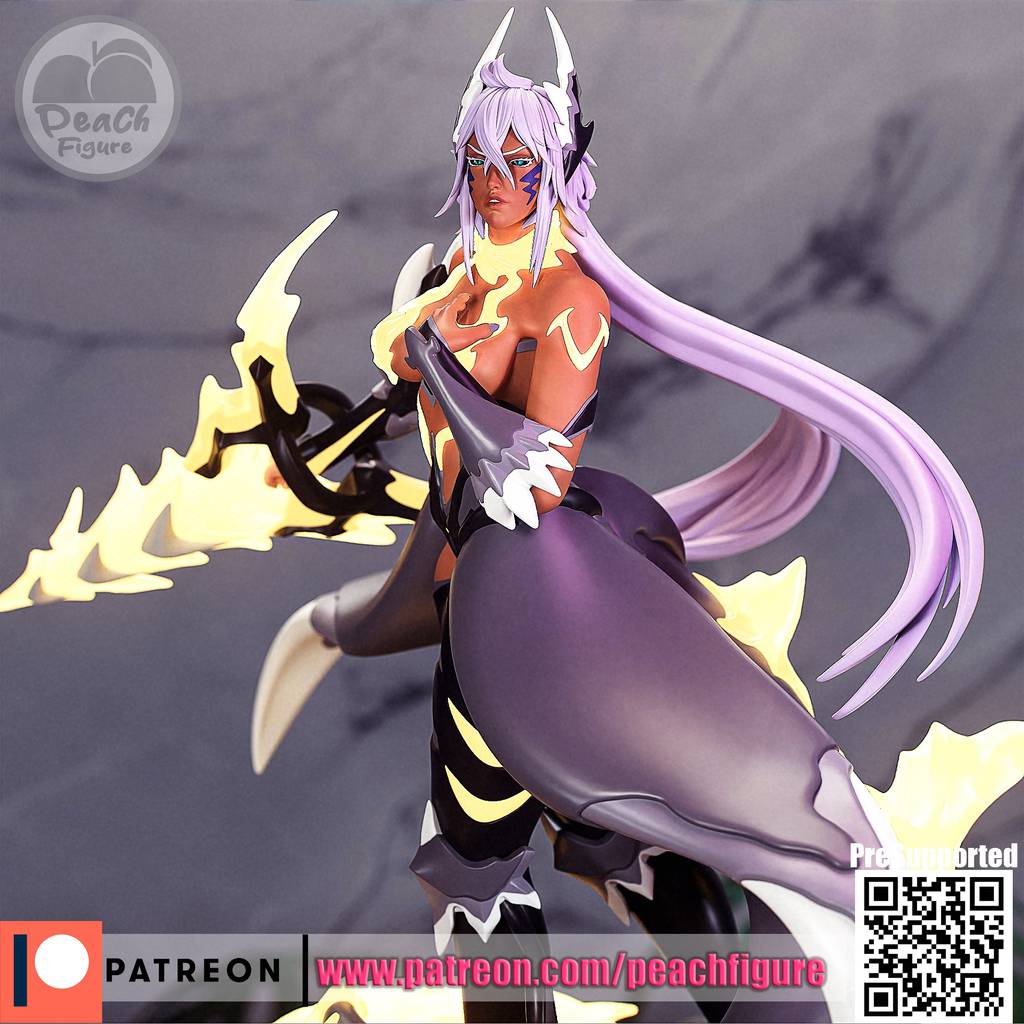 P站图纸印象馆 Peach Figure 死神 蒂雅‧赫丽贝儿 Peach Figure 死神 蒂雅‧赫丽贝儿