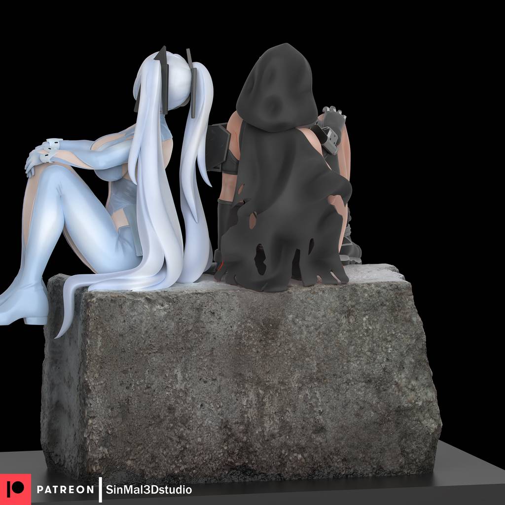 P站图纸印象馆 Sin3Dstudio 胜利女神:妮姬 格拉维和灰姑娘 Sin3Dstudio 胜利女神:妮姬 格拉维和灰姑娘