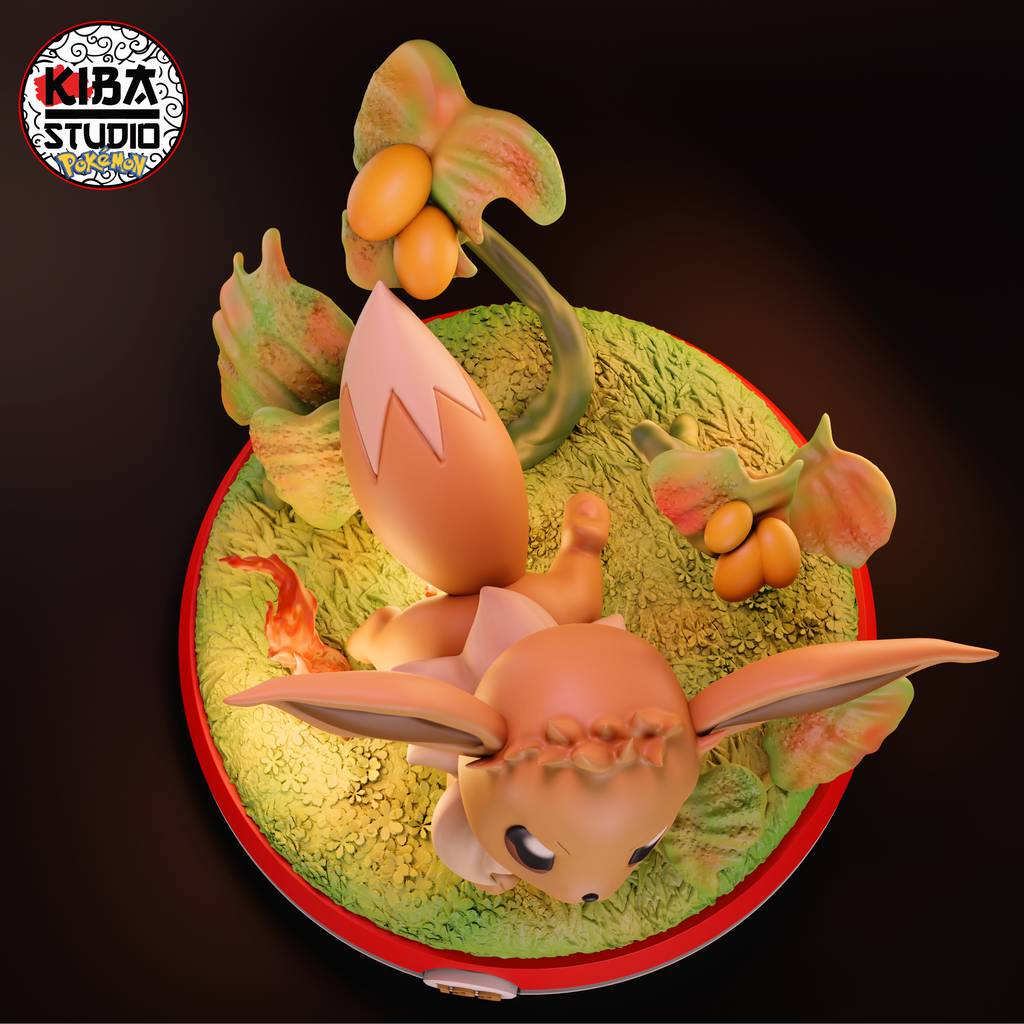 P站图纸印象馆 Kaidan 精灵宝可梦 伊布 Kaidan 精灵宝可梦 伊布